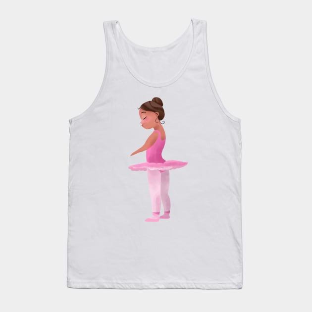 Ballerina Tank Top by BubblegumGoat